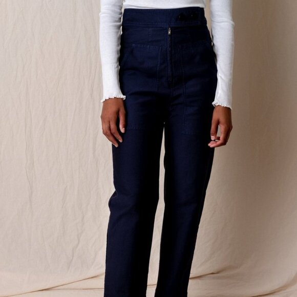 Caron Callahan Navy Emi Pants - Picture 2 of 9